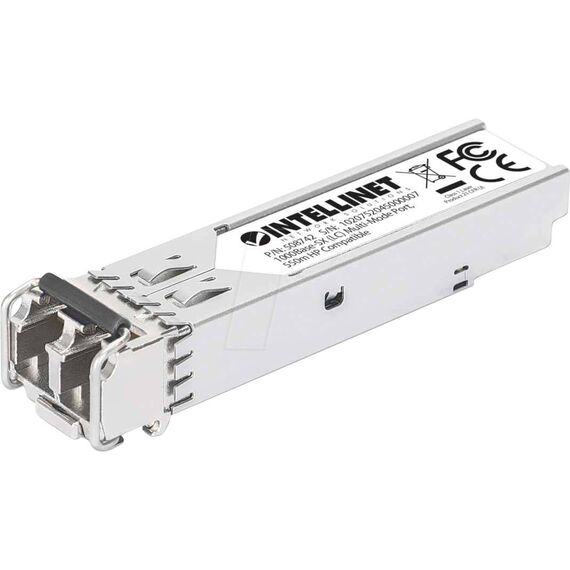 Intellinet Gigabit SFP Mini-GBIC Transceiver | 1Gbps | LC Multimode