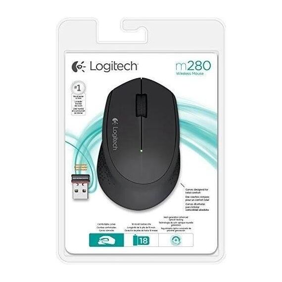 Logitech M280 Wireless Mouse Black