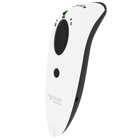 Socket Mobile SocketScan S720 – 1D/2D Bluetooth Barcode Scanner, 16h Battery, White