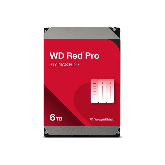 WD Red Pro 6TB NAS HDD SATA 6Gb/s