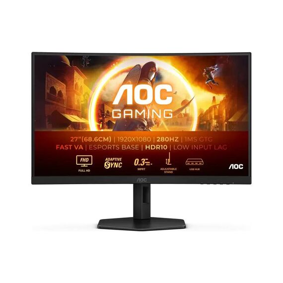 AOC C27G4ZXU 27" Full HD 280Hz Curved Monitor