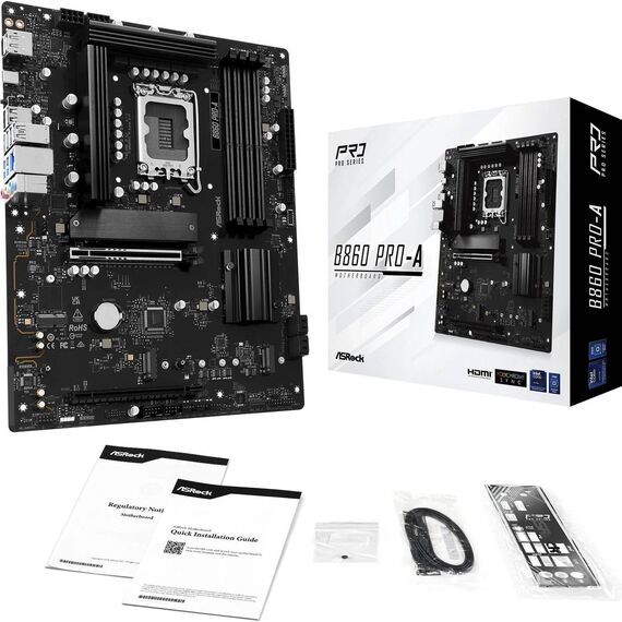 ASRock B860 Pro-A Intel B860 DDR5 Motherboard