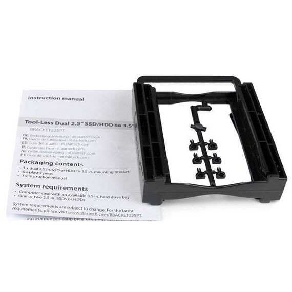 StarTech BRACKET225PT Dual 2.5 to 3.5 Bracket