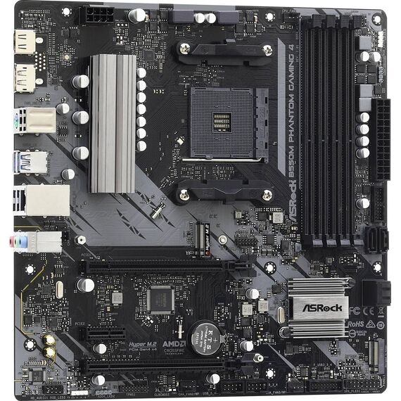ASRock B550M Phantom Gaming 4 AM4 Motherboard
