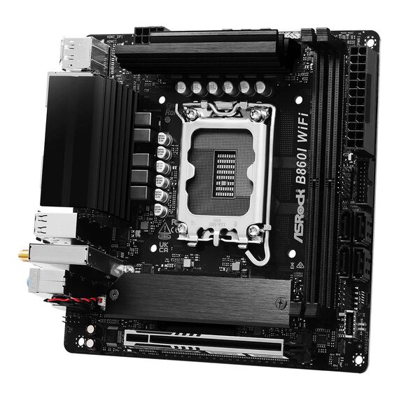 ASRock B860I WiFi Mini-ITX LGA1851 DDR5 PCIe 5.0 Motherboard