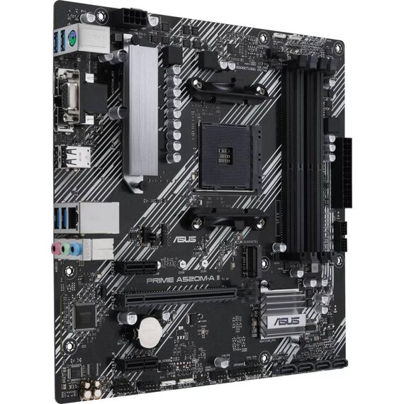 ASUS PRIME A520M-A II CSM AM4 Motherboard
