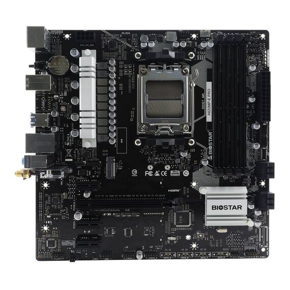 Biostar A620MP-E PRO mATX AM5 Motherboard