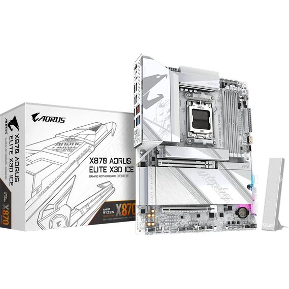 GIGABYTE X870 AORUS ELITE X3D ICE Motherboard