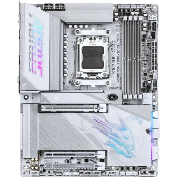 GIGABYTE X870E AORUS PRO X3D ICE Motherboard