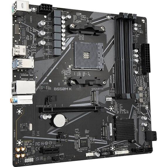 Gigabyte B550M K AM4 B550 mATX Motherboard