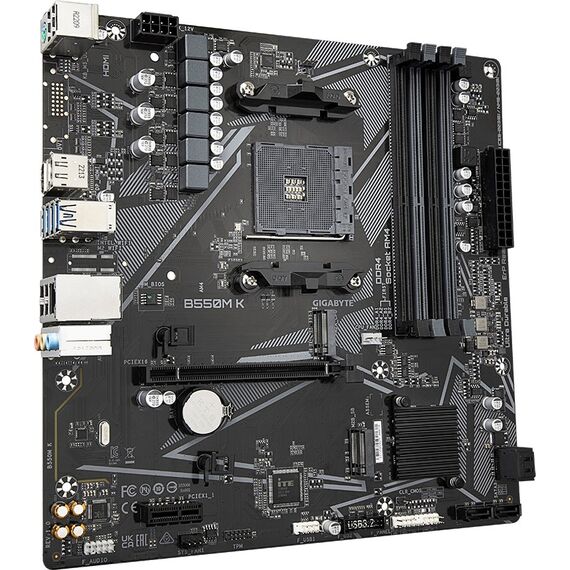 Gigabyte B550M K AM4 B550 mATX Motherboard