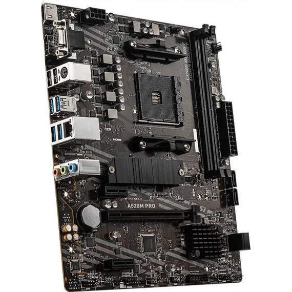 MSI A520M PRO AM4 A520 mATX Motherboard