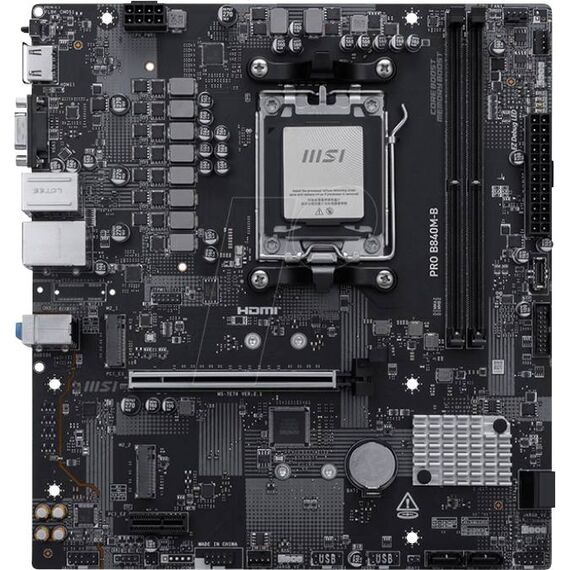 MSI PRO B840M-B mATX AM5 Motherboard
