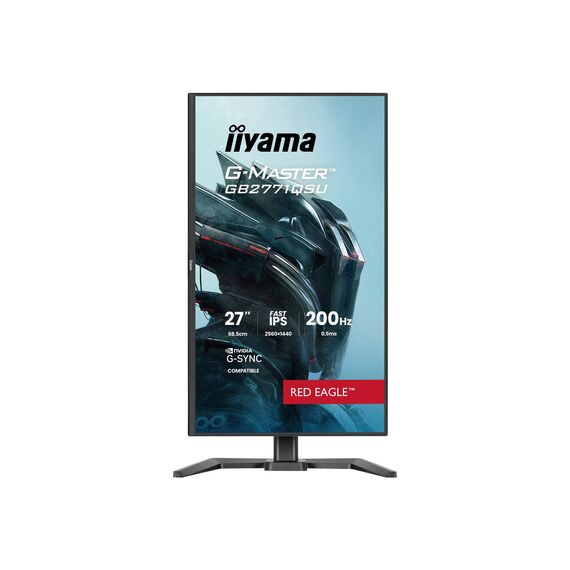 Iiyama G-MASTER Red Eagle 27" QHD IPS monitor IPS 27 2560 x 1440