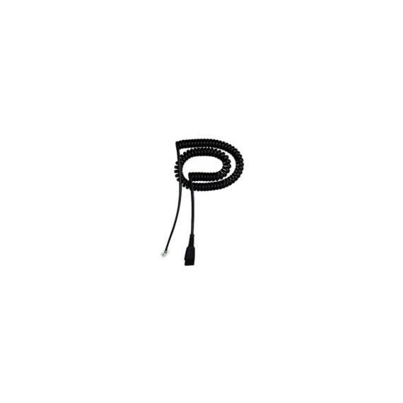 Jabra QD to RJ Coiled Cord Cisco IP 2m 8800-01-37