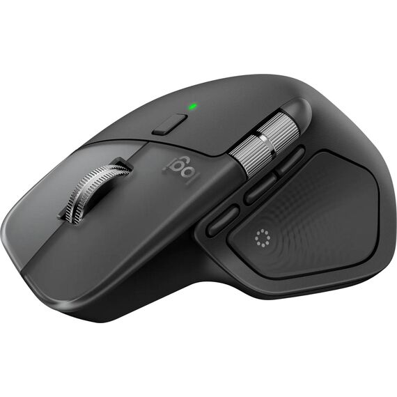 Logitech MX Master 4 for Mac Wireless Mouse Space Black