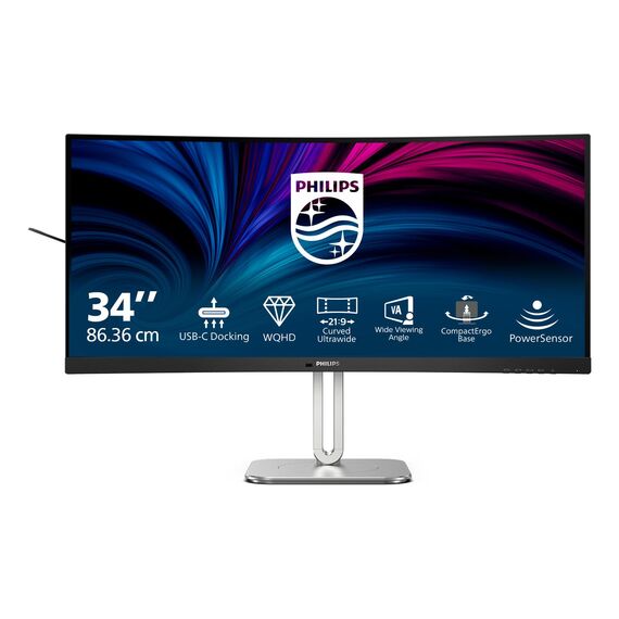 Philips 34B2U5600C 34" WQHD USB-C Monitor
