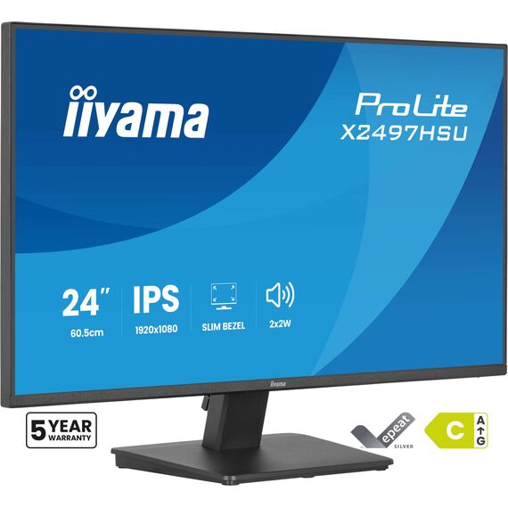 iiyama ProLite X2497HSU-B1 23.8" FHD 120Hz IPS Monitor