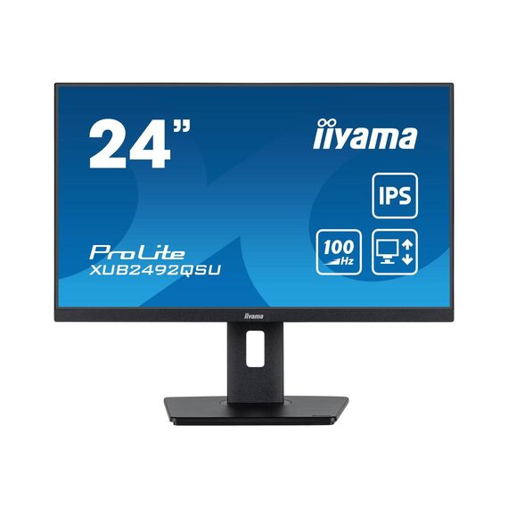 iiyama ProLite XUB2492QSU-B1 23.8" QHD 100Hz IPS Monitor