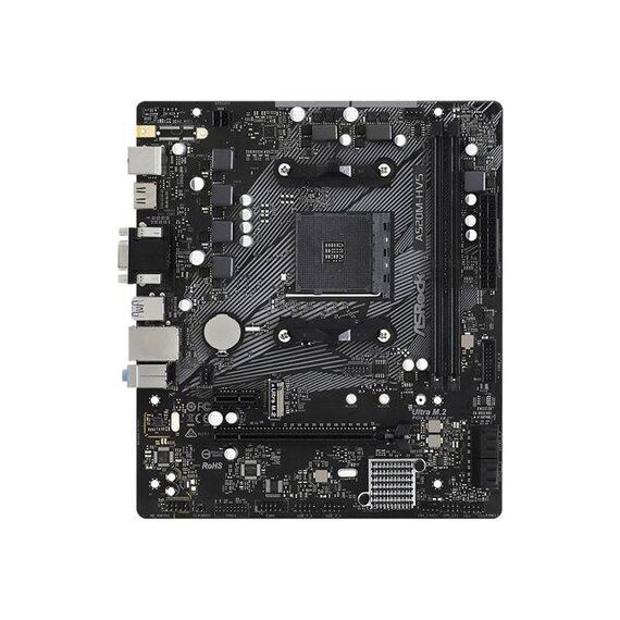ASRock A520M-HVS AM4 mATX Motherboard A520 HDMI VGA M.2 GbE