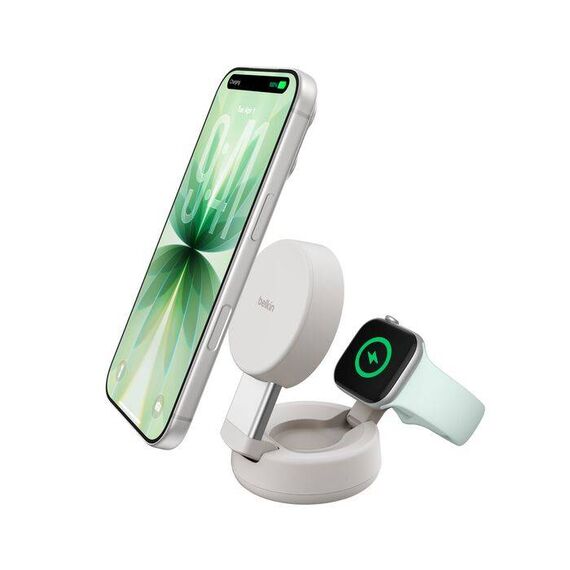 Belkin UltraCharge Pro 2-in-1 Qi2 25W Magnetic Charger