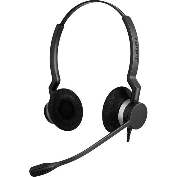 Jabra BIZ 2300 USB-C UC Duo Wired Headset Black