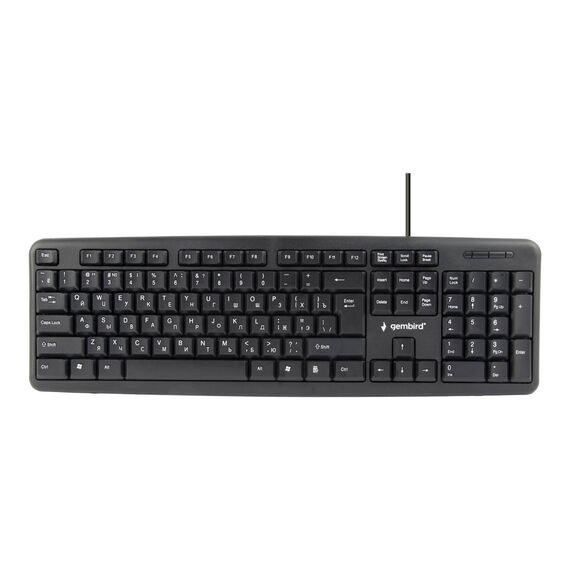 Gembird KB-U-103-RU USB Keyboard RU Layout