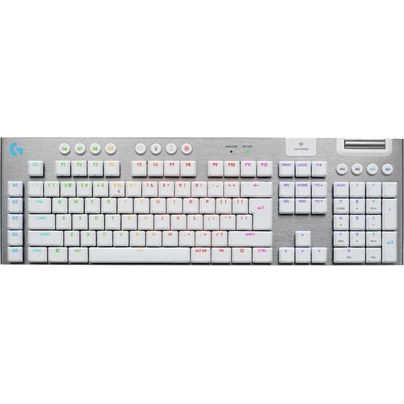 Logitech G915 X LIGHTSPEED GL Tactile White
