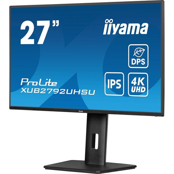 Iiyama ProLite 27" 4K IPS LED monitor Black LED 27 3840 x 2160