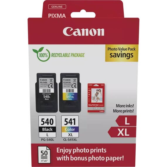 Canon PG-540L/CL-541XL Photo Value Pack