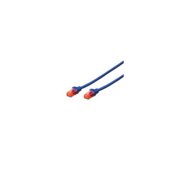 DIGITUS CAT 6e Patch Cable 50 cm Blue