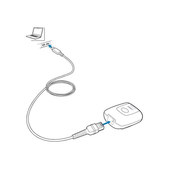 Zebra CBL-U20255-01 USB A to RJ-50 Cable