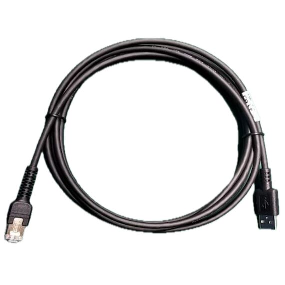 Zebra Barcode Scanner Cable USB-A to RJ-50 2.13 m