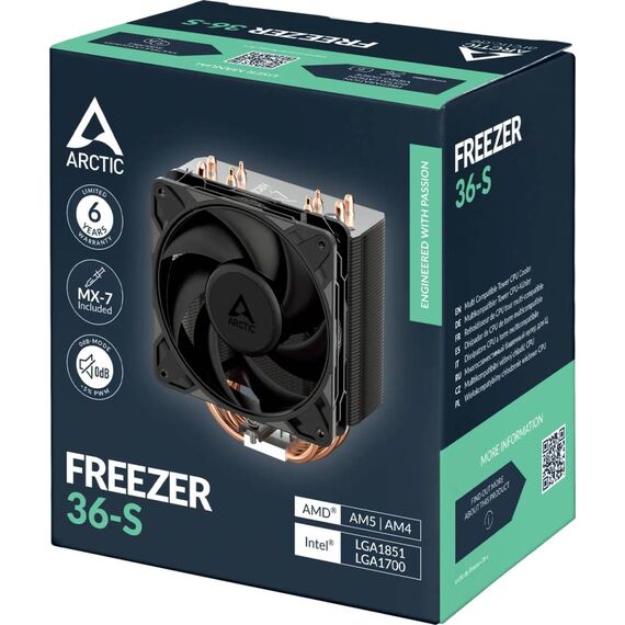 ARCTIC Freezer 36-S CPU Air Cooler 120mm Intel AMD