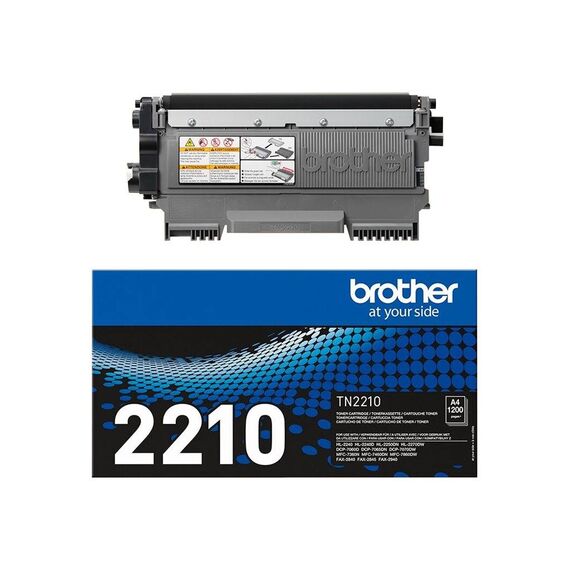 Brother TN-2210 Black Original Toner Cartridge 1200 Pages
