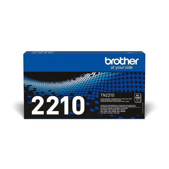 Brother TN-2210 Black Original Toner Cartridge 1200 Pages