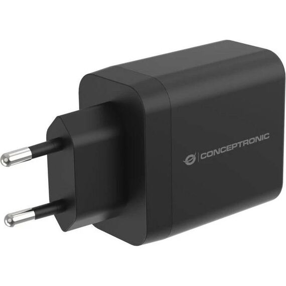 Conceptronic ALTHEA20B45 45W GaN USB-C PD Charger Black