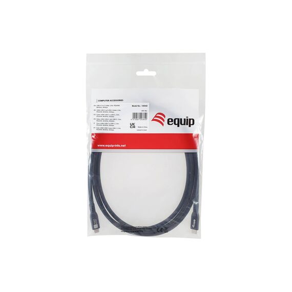 Equip 128442 USB4 USB-C Cable 80Gbps 240W 8K 2m