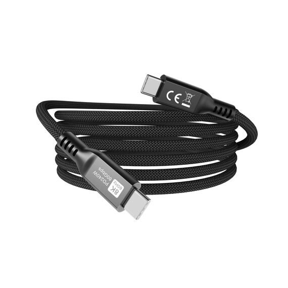 Equip 128442 USB4 USB-C Cable 80Gbps 240W 8K 2m