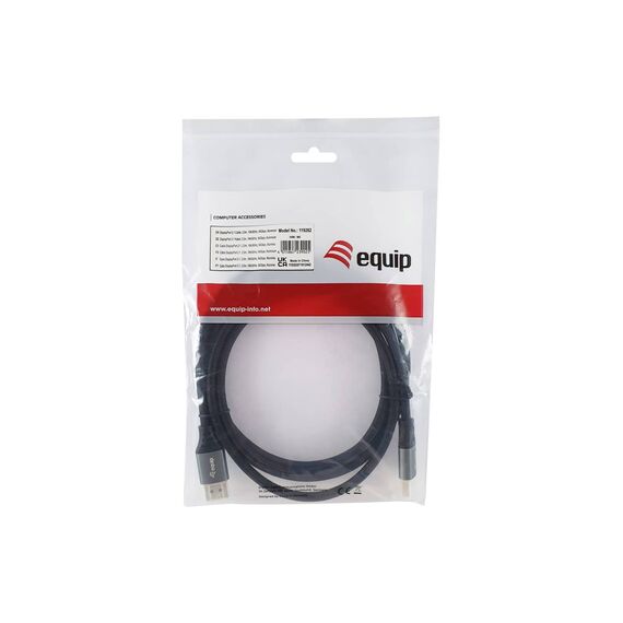 Equip 119282 DisplayPort 2.1 Cable 16K 60Hz 54Gbps 2m