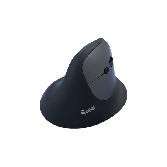 Equip 245120 Ergonomic Rechargeable Wireless Mouse Black