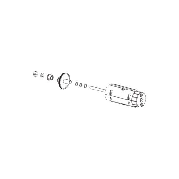 Zebra P1058930-045 Ribbon Take Up Spindle Kit