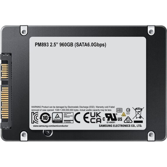Samsung PM893 960GB 2.5" SATA Enterprise Data Center SSD
