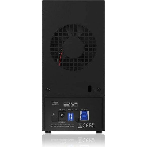 ICY BOX IB-RD3621U3 2-Bay 3.5 SATA RAID Enclosure USB 3.0