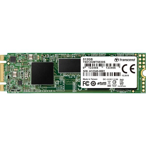 Transcend MTS830S SSD 512 GB internal M.2 2280 TS512GMTS830S