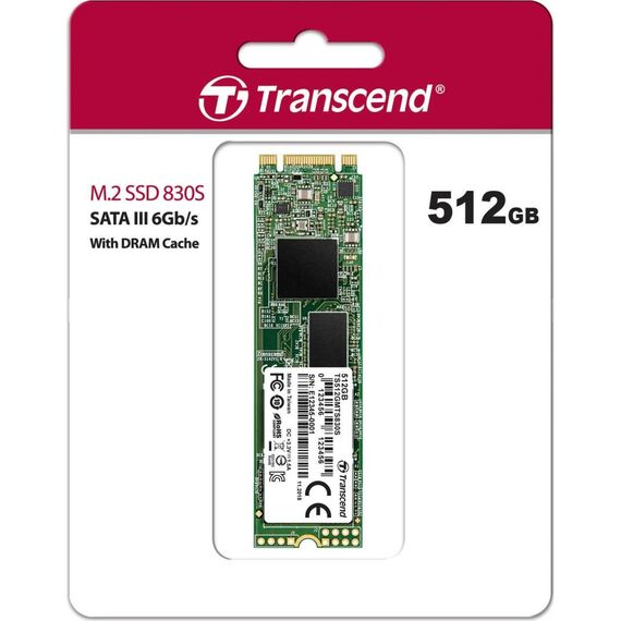 Transcend MTS830S SSD 512 GB internal M.2 2280 TS512GMTS830S