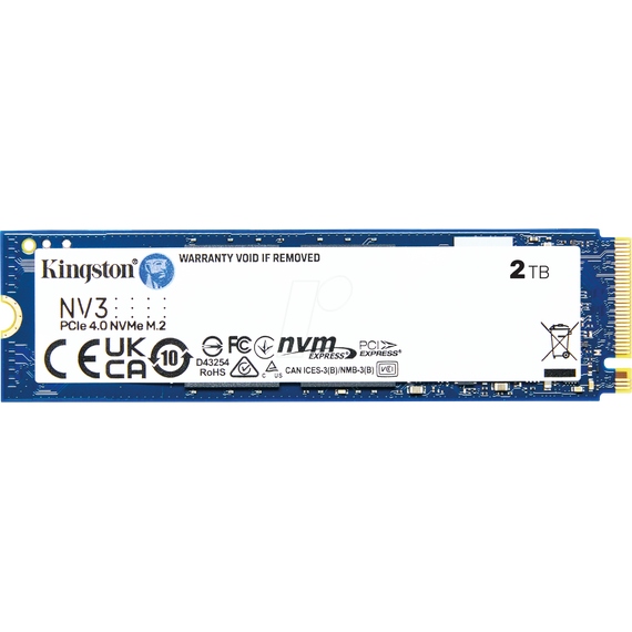 Kingston NV3 - SSD - 2 TB - internal - M.2 2280 - P | SNV3S/2000G
