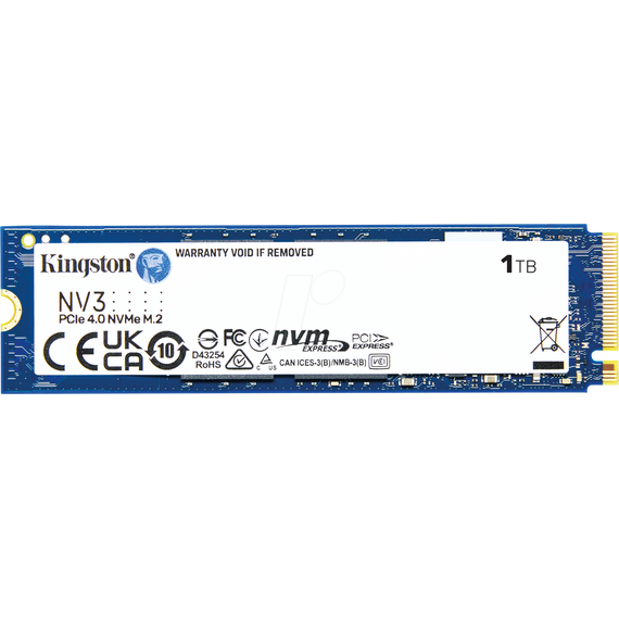 Kingston NV3 - SSD - 1 TB - internal - M.2 2280 - P | SNV3S/1000G