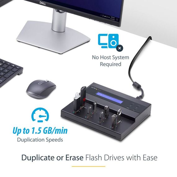 StarTech.com USB Duplicator 1:7 USB Flash USBDUPE17