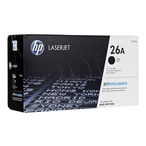 HP CF226A 26A Black Original LaserJet Toner Cartridge